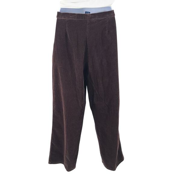 Westbound women's corduroy pants brown Size 12 retro 70's Dark academia preppy - Picture 2 of 8